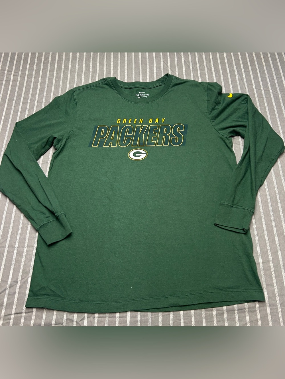 Nike Green Bay Packers long sleeve Shirt Men's Large